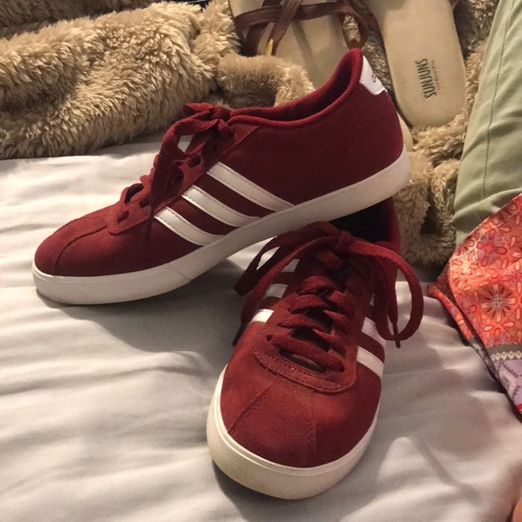 adidas courtset suede sneaker